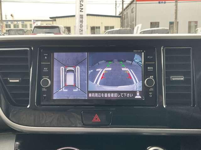 狭い駐車場等での運転を支援するアラウンドビューモニター付☆