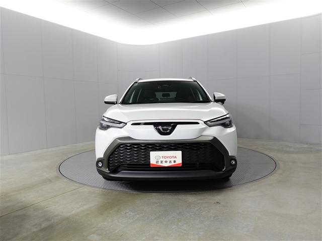 カローラクロス ハイブリッド　Ｚ　電動シート　衝突軽減ブレ　メモリーナビ　ＬＥＤライト　オートクルーズコントロール　キーレス　アルミホイール　フルセグＴＶ　ドラレコ　４ＷＤ　スマートキー　盗難防止システム　ＥＴＣ　横滑り防止　エアコン（9枚目）
