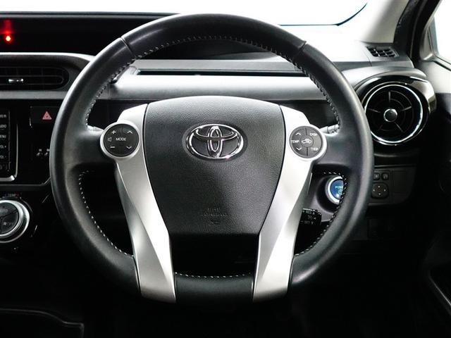 アクア G 誤発進抑制機能 バックモニタ セキュリティー デュアルエアバック ナビTV LED パワーウィンドウ 1オーナ- ESC ATエアコン ABS パワーステアリング オートクルーズ 運転席エアバッグ(13枚目)