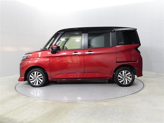 ルーミー カスタムG アイドリング 両側電動SD LEDヘット バックビューモニター 衝突回避ブレーキ 地デジ スマートキー メモリナビ クルーズコントロール DVD ドライブレコーダー 1オーナー オートエアコン ABS(3枚目)