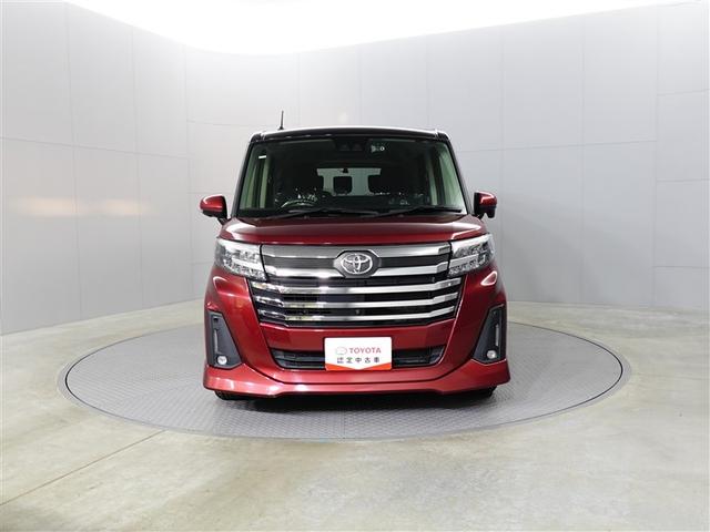 ルーミー カスタムG アイドリング 両側電動SD LEDヘット バックビューモニター 衝突回避ブレーキ 地デジ スマートキー メモリナビ クルーズコントロール DVD ドライブレコーダー 1オーナー オートエアコン ABS(9枚目)