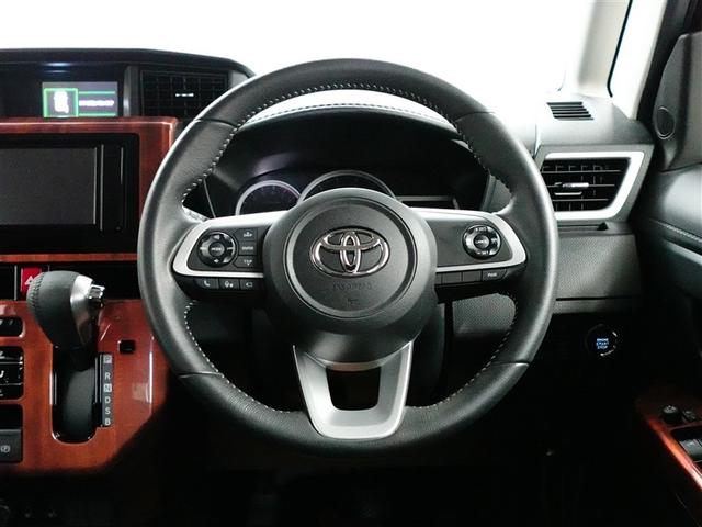 ルーミー カスタムG アイドリング 両側電動SD LEDヘット バックビューモニター 衝突回避ブレーキ 地デジ スマートキー メモリナビ クルーズコントロール DVD ドライブレコーダー 1オーナー オートエアコン ABS(13枚目)