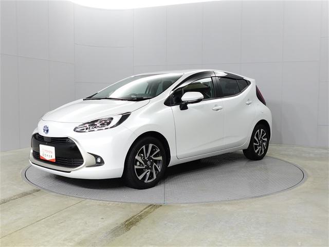 アクア Z LEDヘッドライト スマートキー 100V電源 イモビライザー アルミホイール ドライブレコーダー オートクルーズコントロール フルセグTV エアコン ESC ナビ&TV カーテンエアバッグ ETC(2枚目)