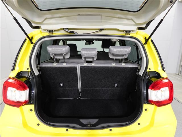 普段のお買い物にちょうど良い広さのラゲージスペース