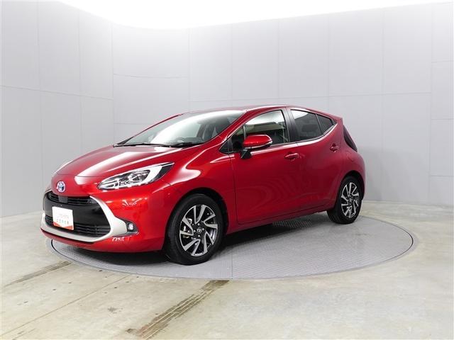 アクア Z 元試乗車 LEDヘッドライト スマートキー 100V電源 イモビライザー アルミホイール ドライブレコーダー オートクルーズコントロール エアコン ESC カーテンエアバッグ キーレス ABS Bカメ(2枚目)