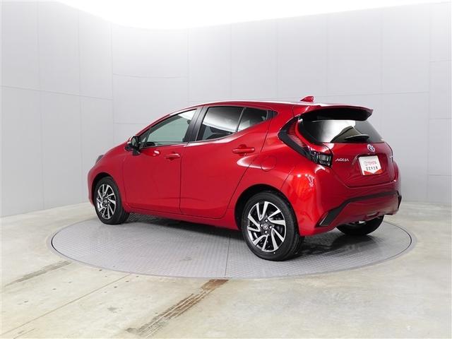 アクア Z 元試乗車 LEDヘッドライト スマートキー 100V電源 イモビライザー アルミホイール ドライブレコーダー オートクルーズコントロール エアコン ESC カーテンエアバッグ キーレス ABS Bカメ(4枚目)