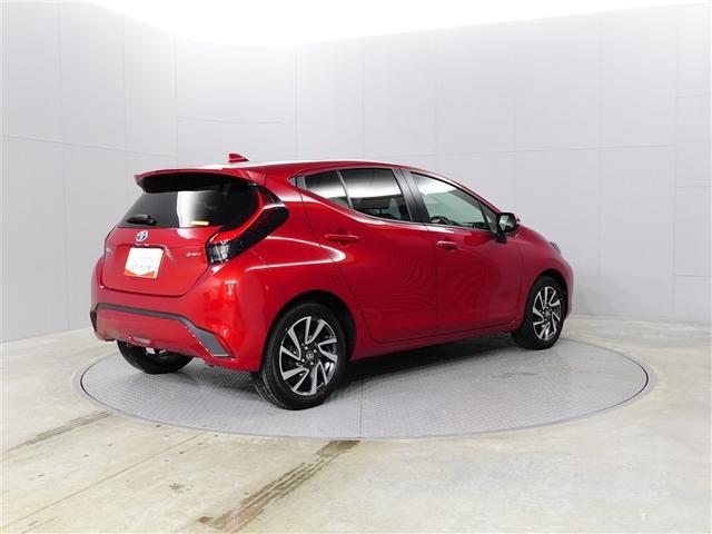 アクア Z 元試乗車 LEDヘッドライト スマートキー 100V電源 イモビライザー アルミホイール ドライブレコーダー オートクルーズコントロール エアコン ESC カーテンエアバッグ キーレス ABS Bカメ(6枚目)