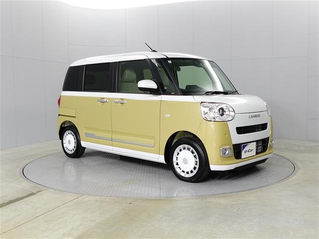 ムーヴキャンバス ストライプスＧ　アイドルストップ　パワーウインドウ　セキュリティアラーム　スマートキープッシュスタート　カーテンエアバック　キーフリーキー　ワンオーナー車　ＬＥＤライト　ベンチシート　ＰＳ　オートエアコン　ＡＢＳ（8枚目）