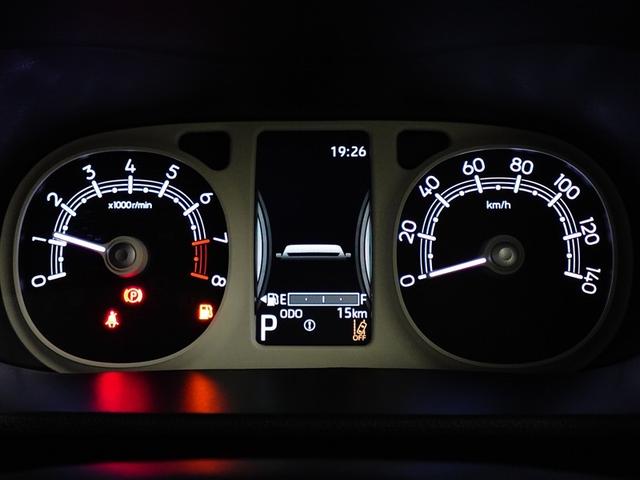 ムーヴキャンバス ストライプスＧ　アイドルストップ　パワーウインドウ　セキュリティアラーム　スマートキープッシュスタート　カーテンエアバック　キーフリーキー　ワンオーナー車　ＬＥＤライト　ベンチシート　ＰＳ　オートエアコン　ＡＢＳ（15枚目）