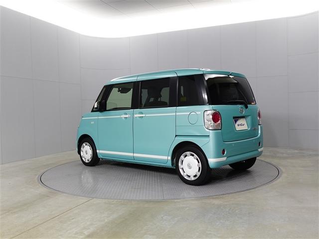 ムーヴキャンバス Ｇホワイトアクセントリミテッド　ＳＡＩＩＩ　左右パワースライドドア　ベンチシート　フルセグテレビ　サイドエアバッグ　スマートエントリー　セキュリティ　追突被害軽減ブレーキ　ＬＥＤ　パワステ　キーフリー　アイドリングＳ　ナビＴＶ　パワーウィンド（4枚目）