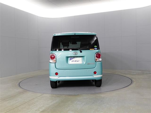 ムーヴキャンバス Ｇホワイトアクセントリミテッド　ＳＡＩＩＩ　左右パワースライドドア　ベンチシート　フルセグテレビ　サイドエアバッグ　スマートエントリー　セキュリティ　追突被害軽減ブレーキ　ＬＥＤ　パワステ　キーフリー　アイドリングＳ　ナビＴＶ　パワーウィンド（5枚目）