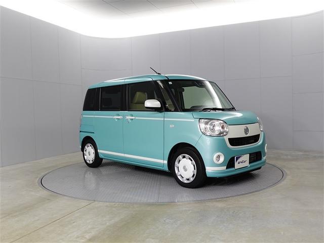 ムーヴキャンバス Ｇホワイトアクセントリミテッド　ＳＡＩＩＩ　左右パワースライドドア　ベンチシート　フルセグテレビ　サイドエアバッグ　スマートエントリー　セキュリティ　追突被害軽減ブレーキ　ＬＥＤ　パワステ　キーフリー　アイドリングＳ　ナビＴＶ　パワーウィンド（8枚目）