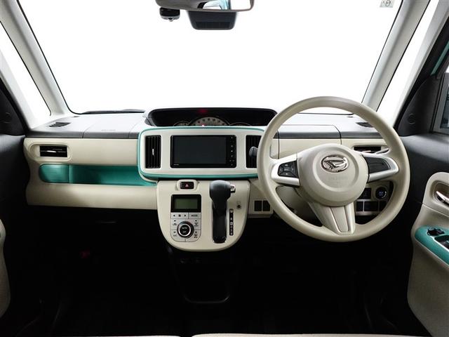 ムーヴキャンバス Ｇホワイトアクセントリミテッド　ＳＡＩＩＩ　左右パワースライドドア　ベンチシート　フルセグテレビ　サイドエアバッグ　スマートエントリー　セキュリティ　追突被害軽減ブレーキ　ＬＥＤ　パワステ　キーフリー　アイドリングＳ　ナビＴＶ　パワーウィンド（12枚目）