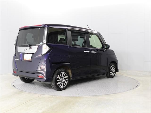 ルーミー カスタムG アイドリング 両側電動SD LEDヘット バックビューモニター 衝突回避ブレーキ 地デジ スマートキー メモリナビ クルーズコントロール DVD ETC ドライブレコーダー 1オーナー オートエアコン(6枚目)