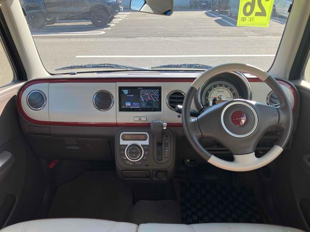 アルトラパンショコラ X ETC ナビ オートライト HID スマートキー アイドリングストップ 電動格納ミラー ベンチシート CVT 盗難防止システム ABS 衝突安全ボディ エアコン パワーステアリング パワーウィンドウ(2枚目)