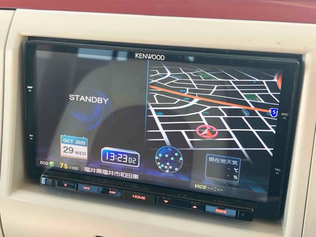 アルトラパンショコラ X ETC ナビ オートライト HID スマートキー アイドリングストップ 電動格納ミラー ベンチシート CVT 盗難防止システム ABS 衝突安全ボディ エアコン パワーステアリング パワーウィンドウ(4枚目)