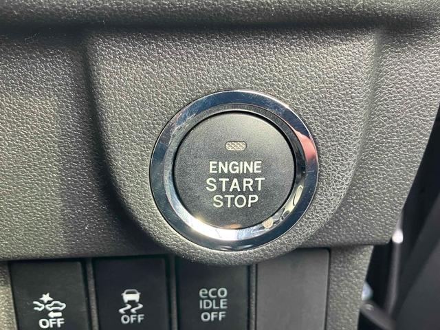 キーを携帯しているだけで、エンジンの始動が可能な装備です。プッシュスタートですのでエンジンの始動もボタンを押すだけです