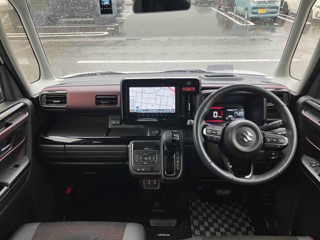 スペーシアカスタム ハイブリッドXS 4WD ドライブレコーダー ETC 全周囲カメラ ナビ クリアランスソナー オートクルーズコントロール レーンアシスト 衝突被害軽減システム オートライト LEDヘッドランプ スマートキー(4枚目)