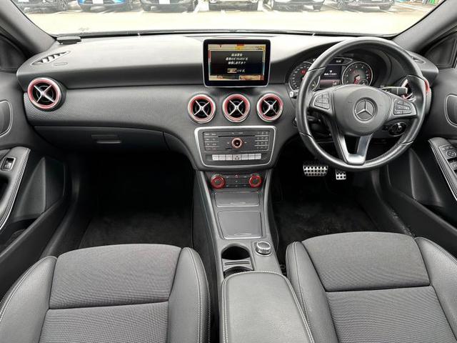 A180 純正 8インチ メモリーナビ/シートヒーター 前席/シート ハーフレザー/パーキングアシスト バックガイド/ドライブレコーダー 社外/ヘッドランプ LED/ETC/EBD付ABS バックカメラ 記録簿(4枚目)