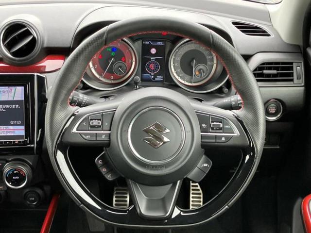 スイフトスポーツ スポーツ　新品タイヤ／保証書／純正　８インチ　ＳＤナビ／シートヒーター／ヘッドランプ　ＨＩＤ／ＥＴＣ／ＥＢＤ付ＡＢＳ／横滑り防止装置／ワンセグＴＶ／エアバッグ　運転席／エアバッグ　助手席　ワンオーナー　記録簿（16枚目）