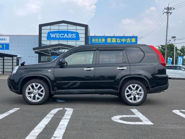 エクストレイル ４ＷＤ２０Ｘｔｔ　新品タイヤ／社外　ＳＤナビ／シートヒーター　前席／シート　合皮／ヘッドランプ　ＨＩＤ／ＥＴＣ／ＥＢＤ付ＡＢＳ／横滑り防止装置／フルセグＴＶ／ＤＶＤ／ルーフレール／エアバッグ　運転席　４ＷＤ　ＤＶＤ再生（2枚目）