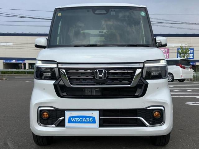 Ｎ－ＢＯＸカスタム ４ＷＤターボ　保証書／純正　９インチ　ＳＤナビ／フリップダウンモニター　純正　１２．８インチ／ホンダセンシング／両側電動スライドドア／シートヒーター／マルチビューカメラシステム／車線逸脱防止支援システム　ターボ（48枚目）