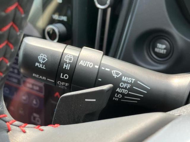レヴォーグ ４ＷＤ　ＳＴＩスポーツＥＸ　保証書／純正　１１．６インチ　メモリーナビ／デジタルインナーミラー／アイサイトＸ（スバル新型）／シートヒーター　全席／車線逸脱防止支援システム／シート　合皮／パーキングアシスト　バックガイド　ターボ（18枚目）