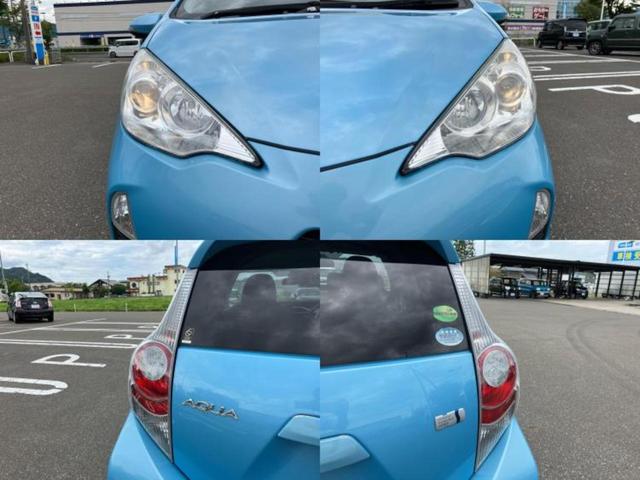 アクア Ｓ　社外　ＳＤナビ／Ｂｌｕｅｔｏｏｔｈ接続／ＥＴＣ／ＥＢＤ付ＡＢＳ／横滑り防止装置／フルセグＴＶ／禁煙車／エアバッグ　運転席／エアバッグ　助手席／パワーウインドウ／エンジンスタートボタン／スマートキー（45枚目）