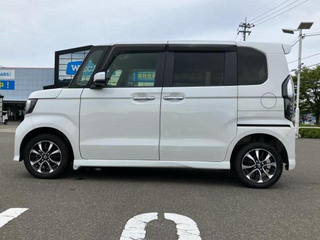 Ｎ－ＢＯＸカスタム ４ＷＤ　Ｇ・ＥＸホンダセンシング　新品タイヤ／保証書／純正　ＳＤナビ／ホンダセンシング／両側電動スライドドア／シートヒーター　前席／車線逸脱防止支援システム／ヘッドランプ　ＬＥＤ／Ｂｌｕｅｔｏｏｔｈ接続／ＥＴＣ／ＥＢＤ付ＡＢＳ　４ＷＤ（2枚目）
