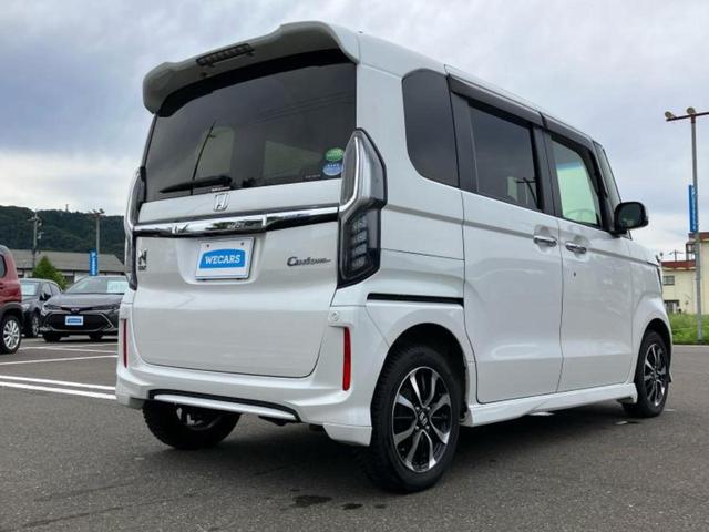 Ｎ－ＢＯＸカスタム ４ＷＤ　Ｇ・ＥＸホンダセンシング　新品タイヤ／保証書／純正　ＳＤナビ／ホンダセンシング／両側電動スライドドア／シートヒーター　前席／車線逸脱防止支援システム／ヘッドランプ　ＬＥＤ／Ｂｌｕｅｔｏｏｔｈ接続／ＥＴＣ／ＥＢＤ付ＡＢＳ　４ＷＤ（3枚目）
