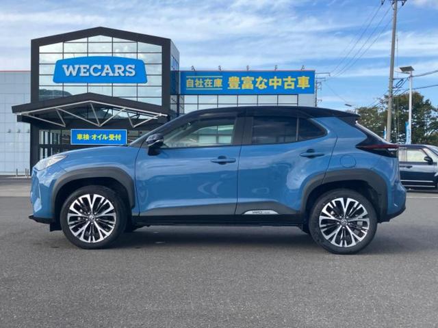 ヤリスクロス Ｚ　新品タイヤ／保証書／ディスプレイオーディオ８インチ／トヨタセーフティセンス／シートヒーター　前席／全方位モニター／車線逸脱防止支援システム／シート　ハーフレザー　衝突被害軽減システム　全周囲カメラ（2枚目）
