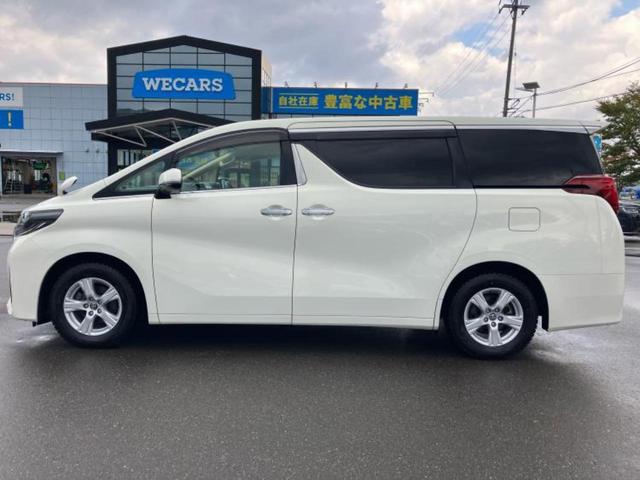 アルファード X 新品タイヤ/保証書/純正 10インチ SDナビ/フリップダウンモニター 純正 12.8インチ/トヨタセーフティセンス/両側電動スライドドア/車線逸脱防止支援システム/ヘッドランプ LED バックカメラ(2枚目)