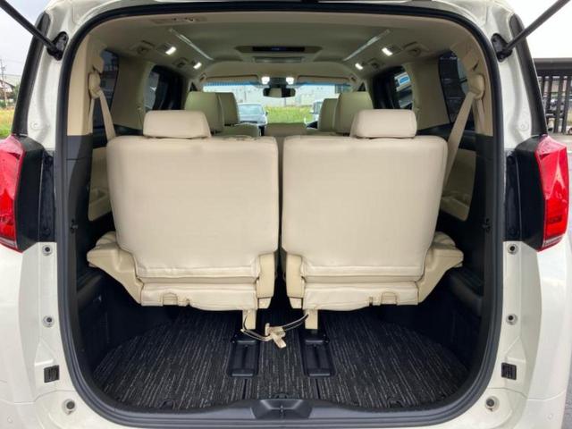 アルファード X 新品タイヤ/保証書/純正 10インチ SDナビ/フリップダウンモニター 純正 12.8インチ/トヨタセーフティセンス/両側電動スライドドア/車線逸脱防止支援システム/ヘッドランプ LED バックカメラ(20枚目)