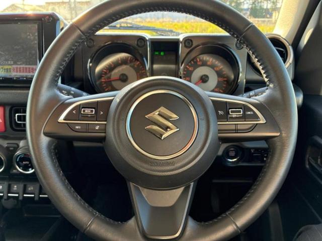 ジムニー 4WD XC 新品タイヤ/保証書/純正 SDナビ/セーフティサポート(スズキ)/シートヒーター/車線逸脱防止支援システム/ドライブレコーダー 社外/ヘッドランプ LED/Bluetooth接続/EBD付ABS(14枚目)