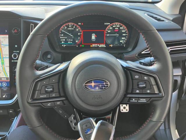 レヴォーグ 4WD STIスポーツEX 新品タイヤ/純正エアロ/保証書/純正 SDナビ/衝突安全装置/シートヒーター/全方位モニター/車線逸脱防止支援システム/シート フルレザー/電動バックドア/ヘッドランプ LED/ETC 革シート(14枚目)