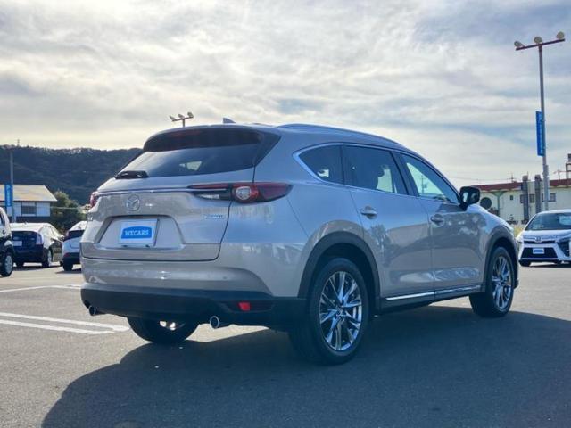 CX-8 XD Lパッケージ 新品タイヤ/BOSE/保証書/純正 10.2インチ メモリーナビ/アイアクティブセンス(マツダ)/シートヒーター/360°ビューモニター/車線逸脱防止支援システム/シート フルレザー/電動バックドア(3枚目)