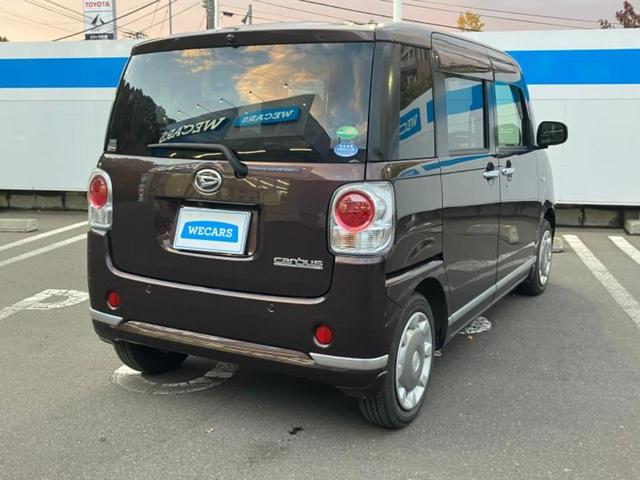 ムーヴキャンバス 4WD GメイクアップSA2 新品タイヤ/純正 SDナビ/スマートアシスト(トヨタ・ダイハツ)/両側電動スライドドア/シートヒーター 運転席/パノラマモニター/車線逸脱防止支援システム/パーキングアシスト バックガイド 4WD(3枚目)