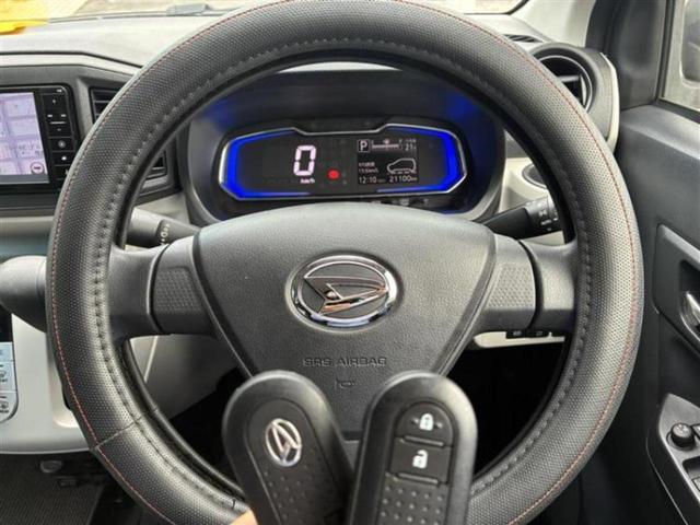 ミライース G SA3 保証書/純正 メモリーナビ/スマートアシスト(トヨタ・ダイハツ)/シートヒーター 前席/車線逸脱防止支援システム/パーキングアシスト バックガイド/ドライブレコーダー 社外 衝突被害軽減システム(9枚目)