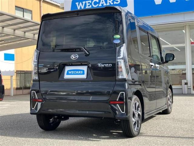 タント カスタムＸセレクション　保証書／純正　９インチ　ＳＤナビ／フリップダウンモニター　純正　１２．８インチ／スマートアシスト（トヨタ・ダイハツ）／両側電動スライドドア／シートヒーター　前席／パノラマモニター　衝突被害軽減システム（3枚目）