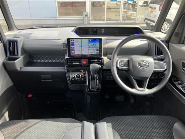 タント カスタムＸセレクション　保証書／純正　９インチ　ＳＤナビ／フリップダウンモニター　純正　１２．８インチ／スマートアシスト（トヨタ・ダイハツ）／両側電動スライドドア／シートヒーター　前席／パノラマモニター　衝突被害軽減システム（4枚目）