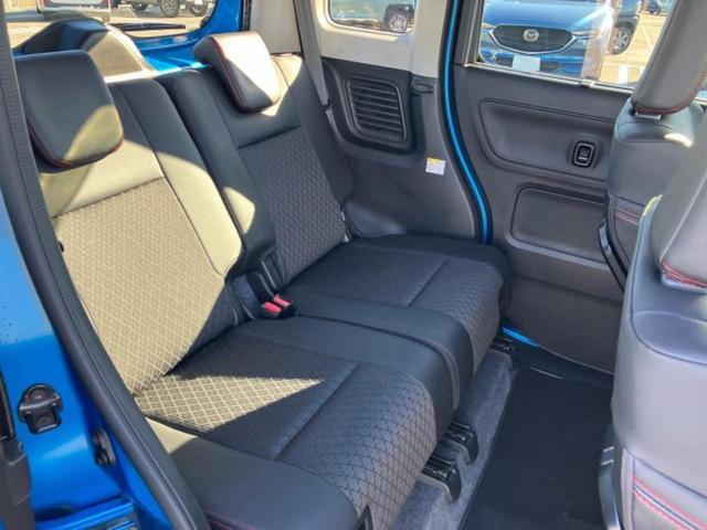 スペーシアカスタム ハイブリッドＸＳターボ　新品タイヤ／社外　ＳＤナビ／セーフティサポート（スズキ）／両側電動スライドドア／シートヒーター／全方位モニター／車線逸脱防止支援システム／シート　ハーフレザー／ヘッドランプ　ＬＥＤ　ターボ　ＥＴＣ（5枚目）