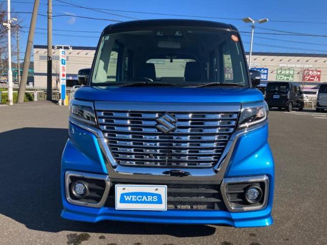 スペーシアカスタム ハイブリッドＸＳターボ　新品タイヤ／社外　ＳＤナビ／セーフティサポート（スズキ）／両側電動スライドドア／シートヒーター／全方位モニター／車線逸脱防止支援システム／シート　ハーフレザー／ヘッドランプ　ＬＥＤ　ターボ　ＥＴＣ（43枚目）