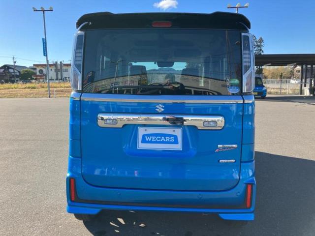 スペーシアカスタム ハイブリッドＸＳターボ　新品タイヤ／社外　ＳＤナビ／セーフティサポート（スズキ）／両側電動スライドドア／シートヒーター／全方位モニター／車線逸脱防止支援システム／シート　ハーフレザー／ヘッドランプ　ＬＥＤ　ターボ　ＥＴＣ（44枚目）