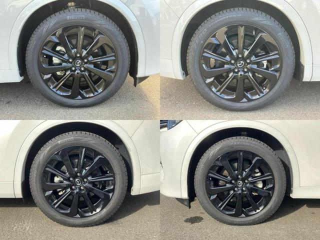 CX-60 4WD XDハイブリッドエクスクルーシブスポーツ 新品タイヤ/BOSE/保証書/純正 12.3インチ メモリーナビ/フリップダウンモニター 社外 9インチ/アイアクティブセンス(マツダ)/シートヒーター 全席/全方位モニター 衝突被害軽減システム(54枚目)