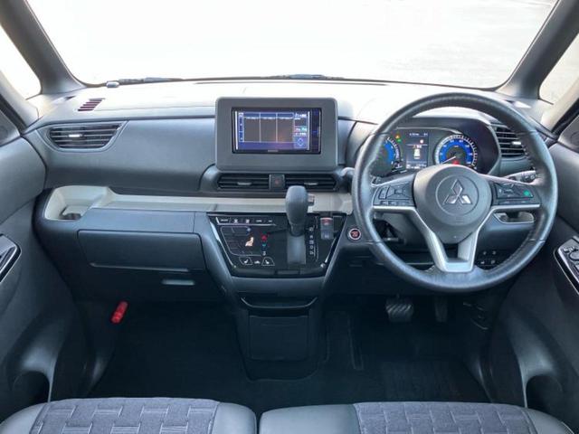 デリカミニ 4WD Tプレミアム 保証書/社外 SDナビ/イーアシスト(ミツビシ)/両側電動スライドドア/シートヒーター 前席/全方位モニター/車線逸脱防止支援システム/シート ハーフレザー/ドライブレコーダー 社外 ターボ 4WD(4枚目)