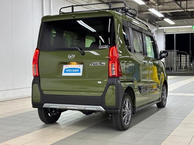 タント 4WDファンクロス ディスプレイオーディオ9インチ/衝突安全装置/両側電動スライドドア/シートヒーター/パノラマモニター/車線逸脱防止支援システム/ドライブレコーダー 純正/ヘッドランプ LED/USBジャック 4WD(3枚目)