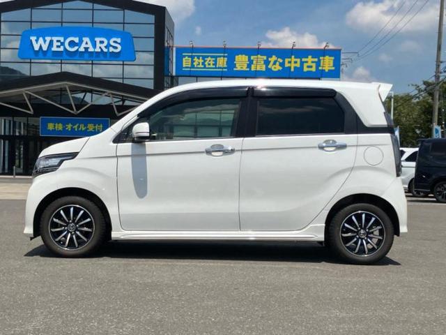 N-WGNカスタム G・Lパッケージ 新品タイヤ/社外 SDナビ/シティーブレーキアクティブシステム(ホンダ)/シート 合皮/ヘッドランプ HID/Bluetooth接続/ETC/EBD付ABS/横滑り防止装置 バックカメラ 禁煙車(2枚目)