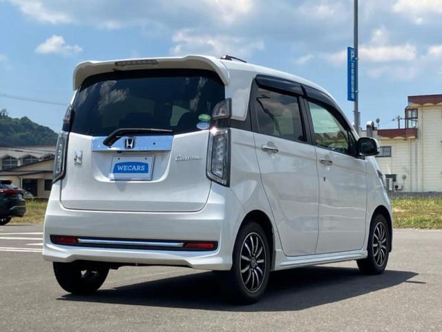 N-WGNカスタム G・Lパッケージ 新品タイヤ/社外 SDナビ/シティーブレーキアクティブシステム(ホンダ)/シート 合皮/ヘッドランプ HID/Bluetooth接続/ETC/EBD付ABS/横滑り防止装置 バックカメラ 禁煙車(3枚目)