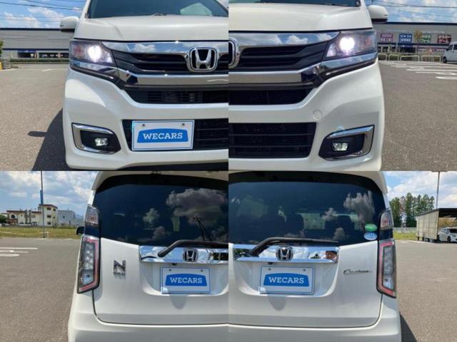 N-WGNカスタム G・Lパッケージ 新品タイヤ/社外 SDナビ/シティーブレーキアクティブシステム(ホンダ)/シート 合皮/ヘッドランプ HID/Bluetooth接続/ETC/EBD付ABS/横滑り防止装置 バックカメラ 禁煙車(51枚目)