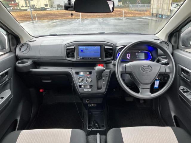 ミライース Ｂ　ＳＡ３　新品タイヤ／社外　ナビ／スマートアシスト（トヨタ・ダイハツ）／車線逸脱防止支援システム／ヘッドランプ　ＬＥＤ／Ｂｌｕｅｔｏｏｔｈ接続／ＥＴＣ／ＥＢＤ付ＡＢＳ／横滑り防止装置／アイドリングストップ（4枚目）